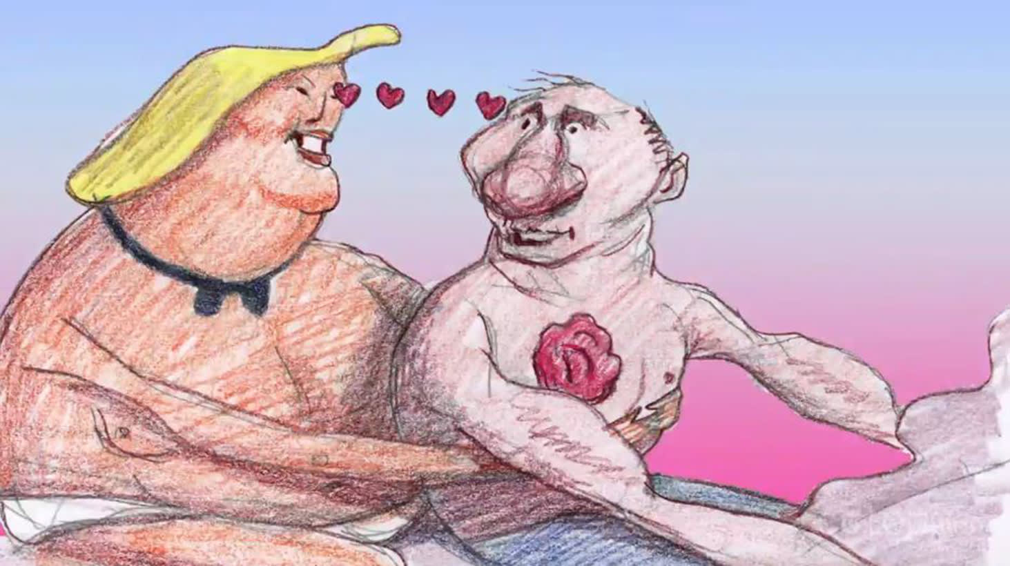 New York Times' Trump-Putin cartoon criticized as 'homophobic'
