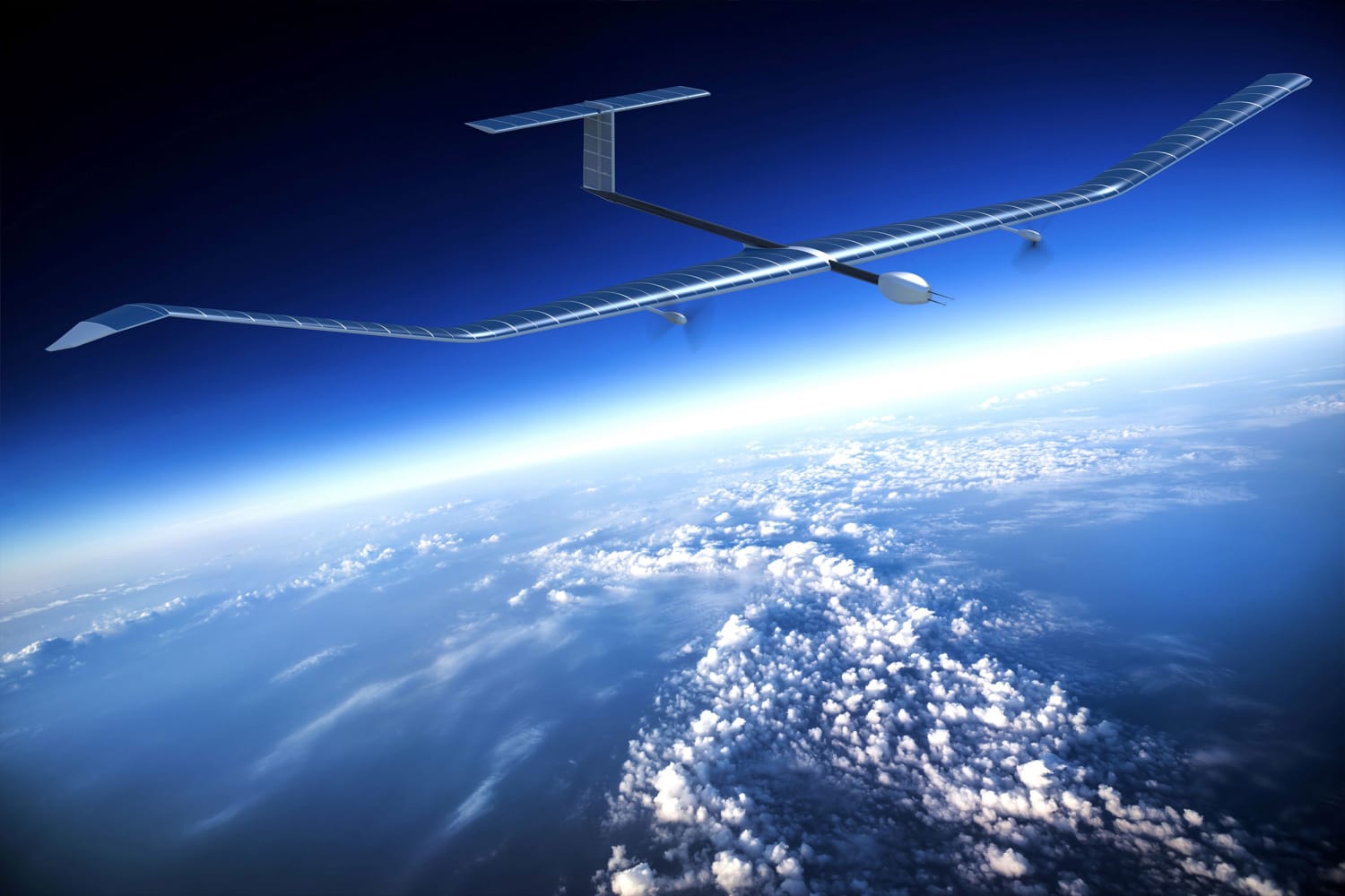 This 'pseudo-satellite' drone fly 70,000 feet up in the sky
