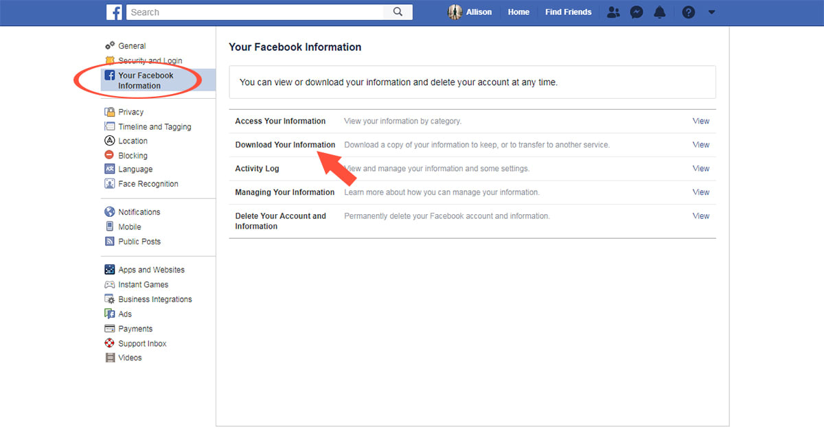 Disable Facebook Login