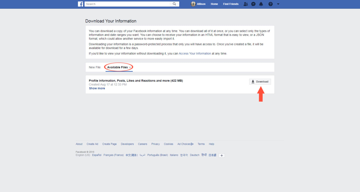 How to know if your Facebook account still exist after long time