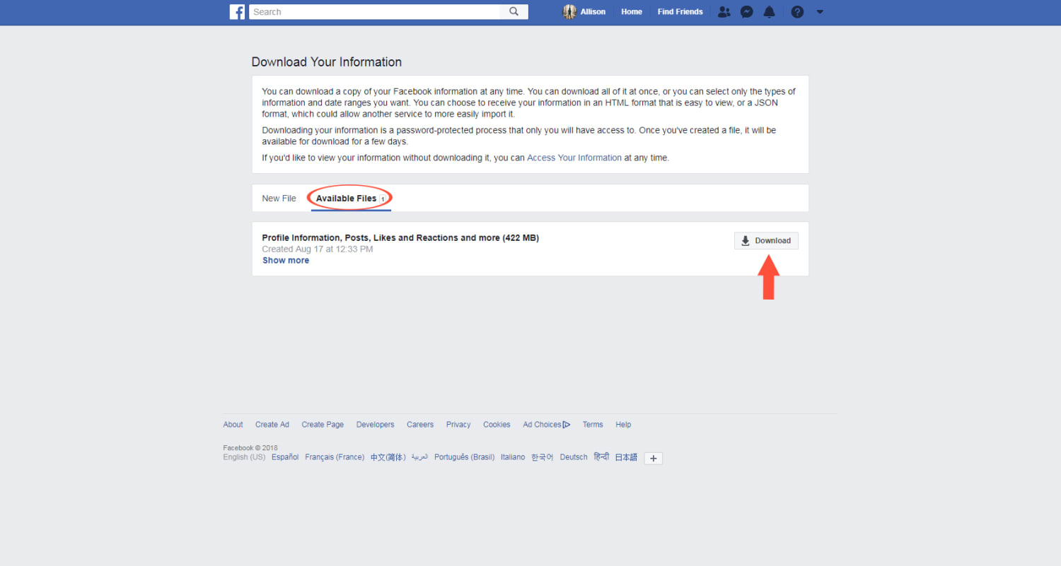 How To View When a Facebook Account Was Created