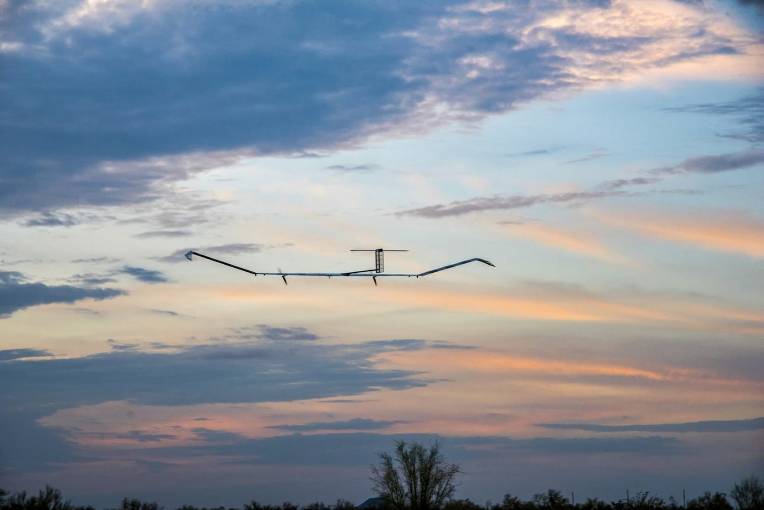 So close! Zephyr drone lands just hours before setting flight