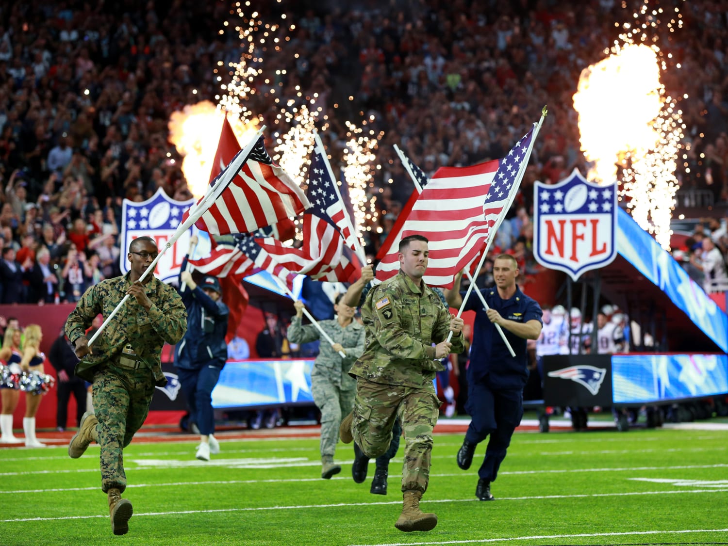 NFL Defends Military Ties After Paid Patriotism Uncovered