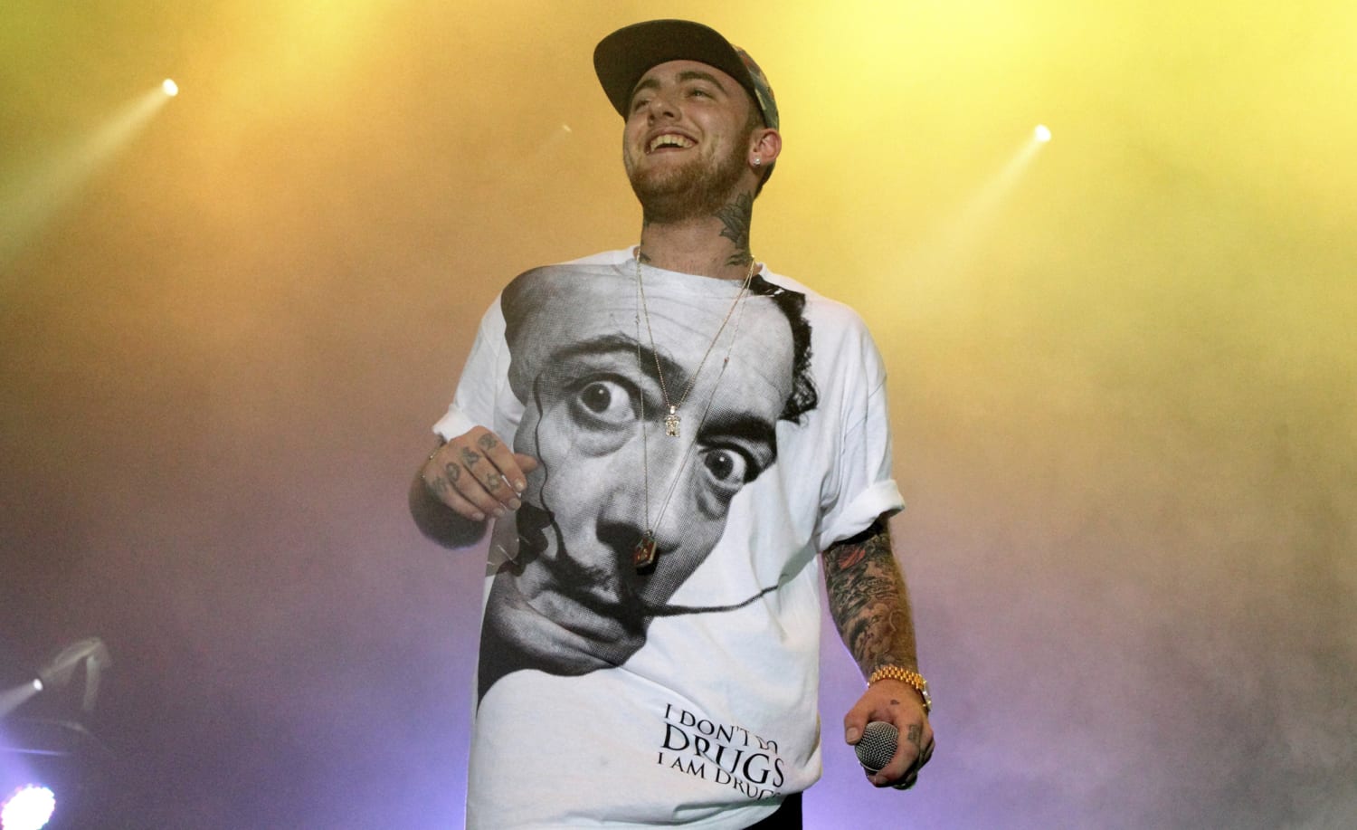 Rapper Lil Xan Pays Tribute To Mac Miller With Face Tattoo  Access