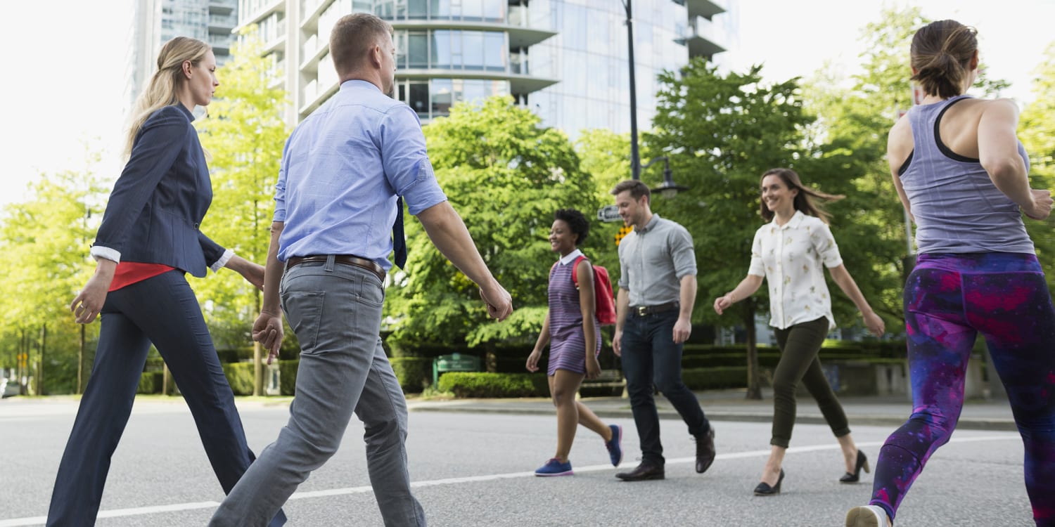 People Walking In The Street