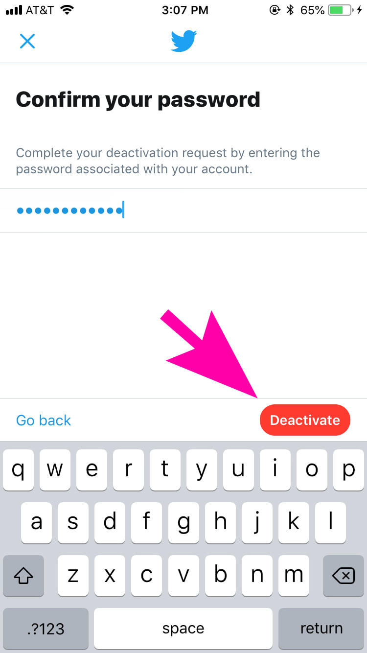 How to delete a Twitter account or deactivate it in 28