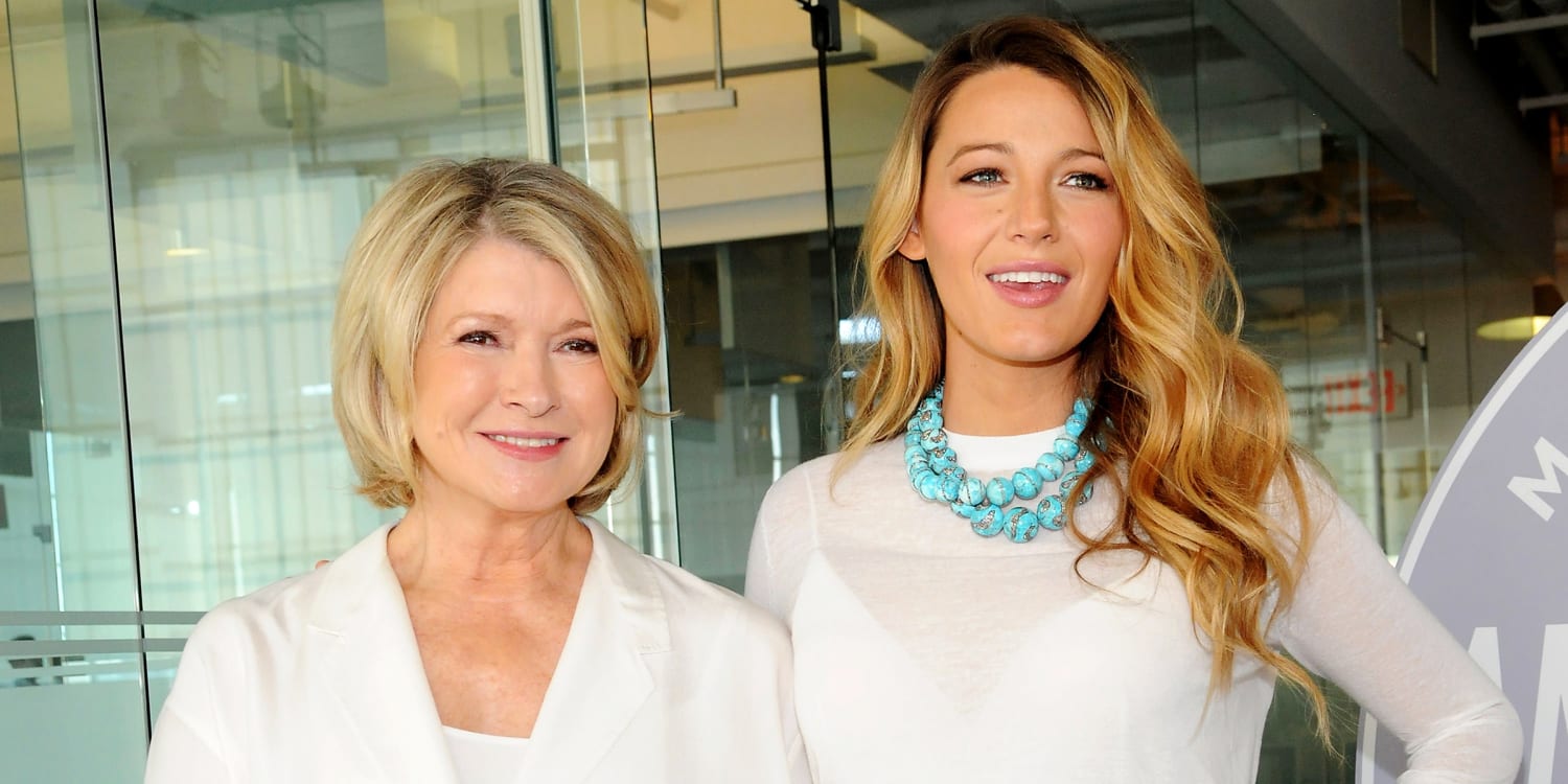 Martha Stewart loves to cook with Blake Lively, Jimmy Fallon celebrity chefs