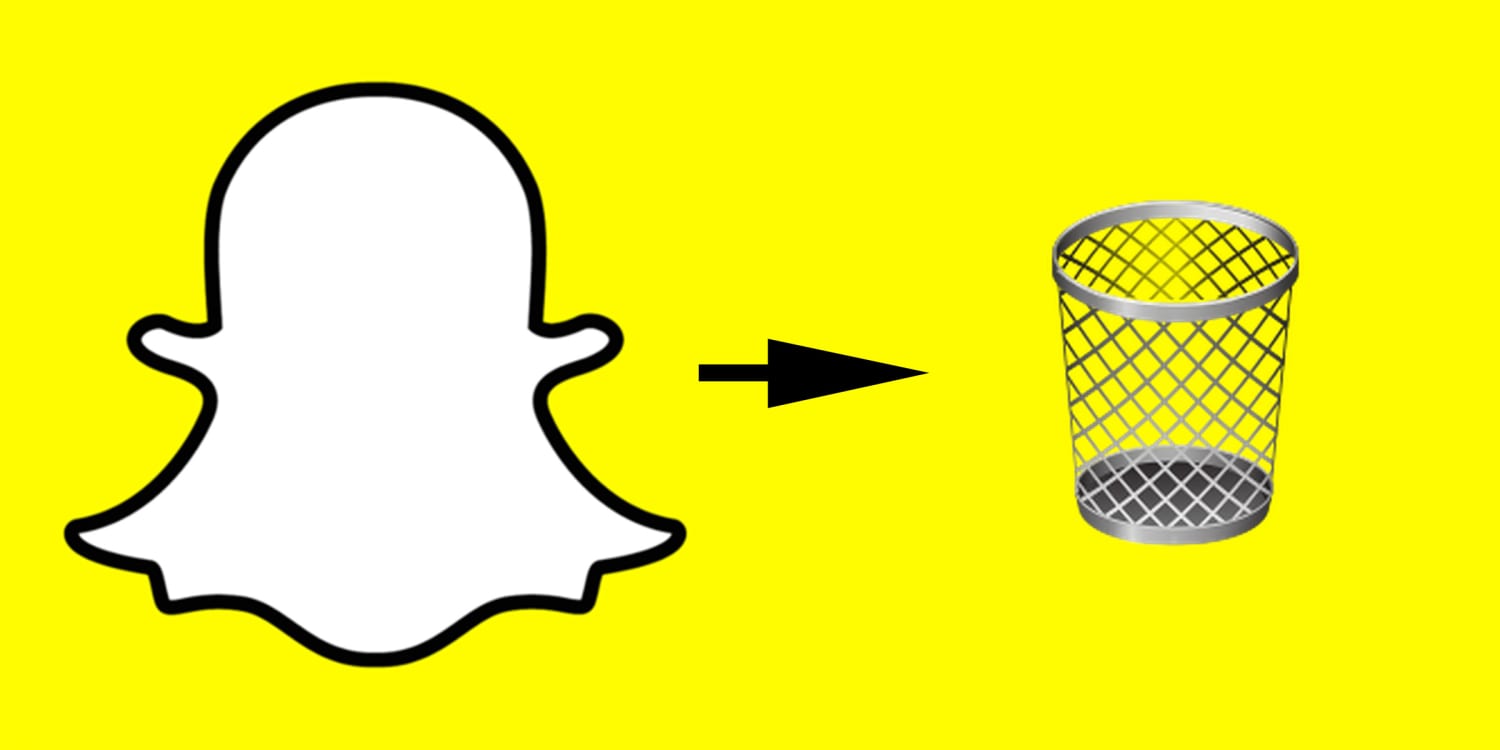How to delete Snapchat accounts in 24