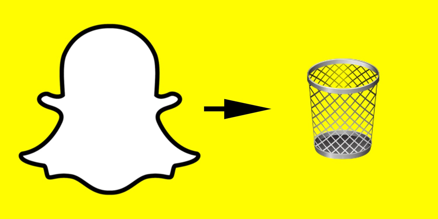 How to delete my snapchat account