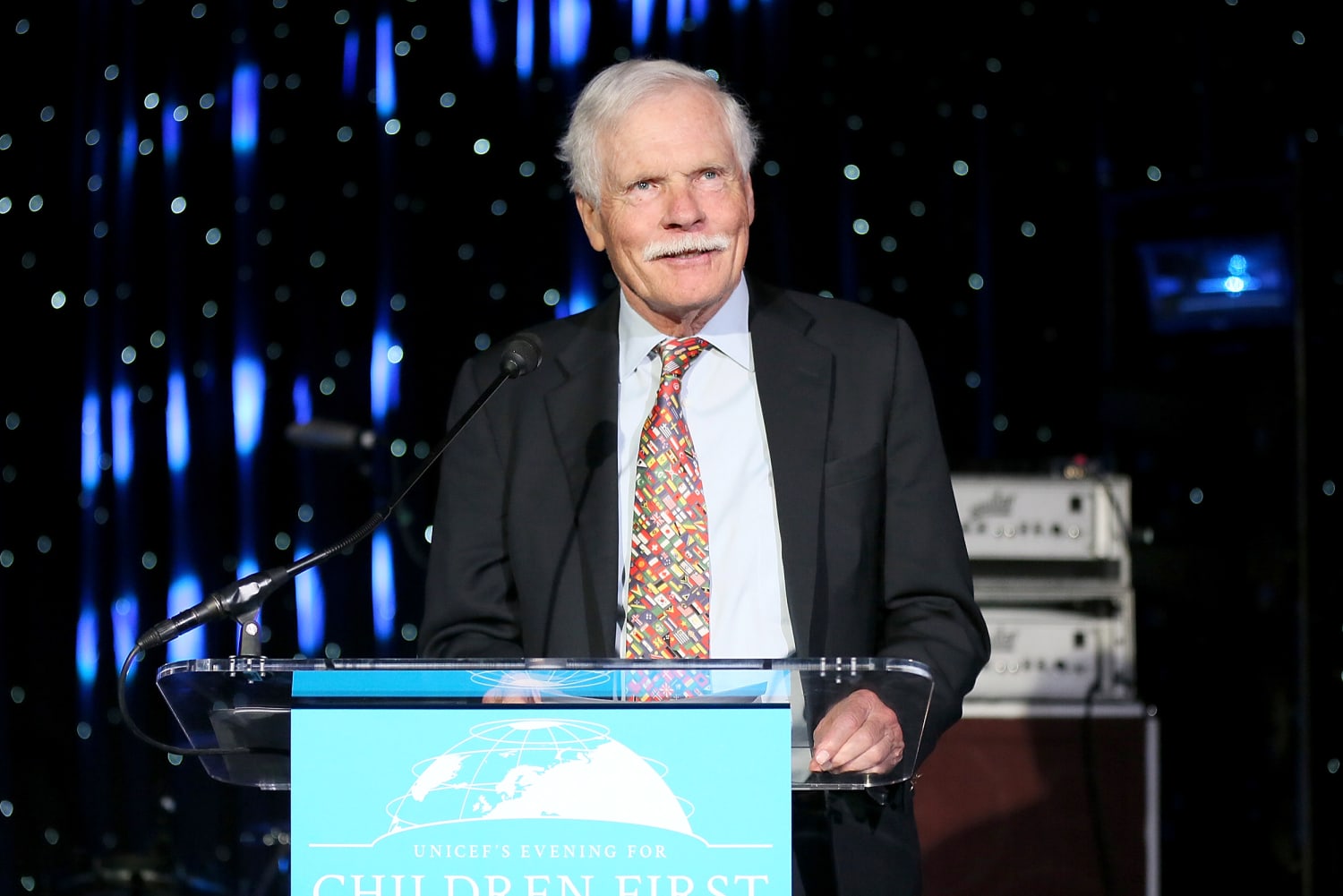 Ted Turner, millionaire broadcaster and owner of the Atlanta