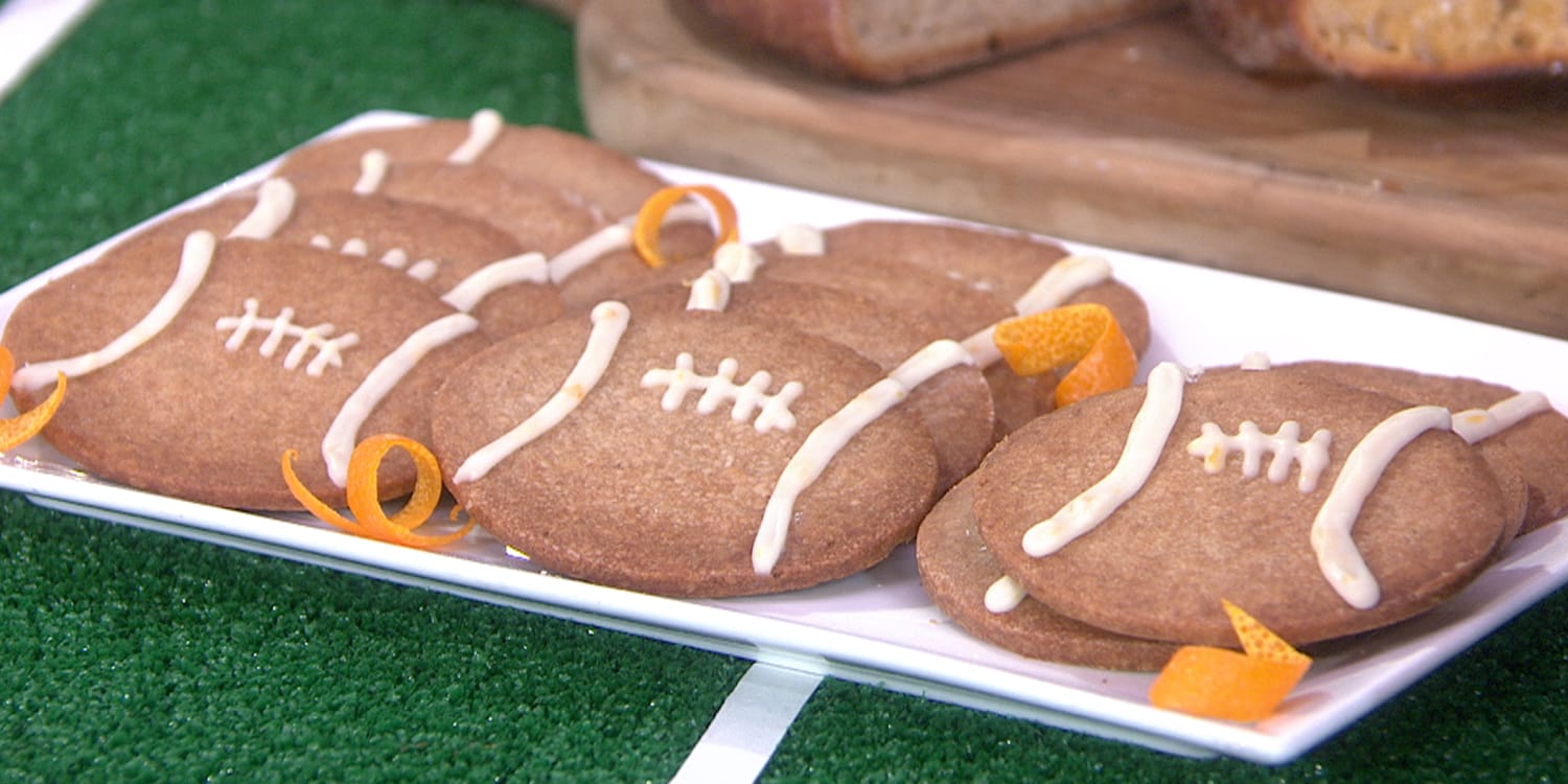 Giada S Walnut Football Cookies Recipe