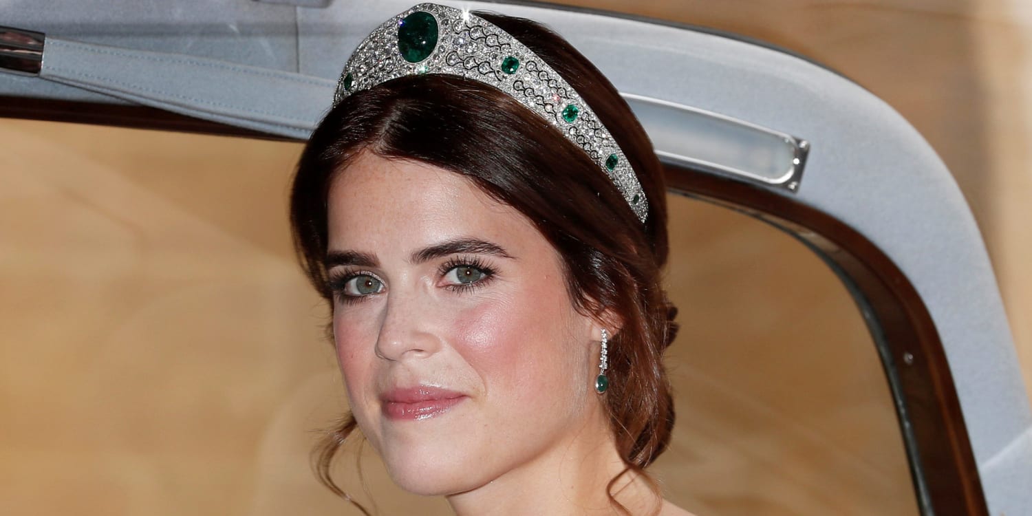 kolbøtte moral tapet Princess Eugenie's wedding tiara: Story behind the headpiece