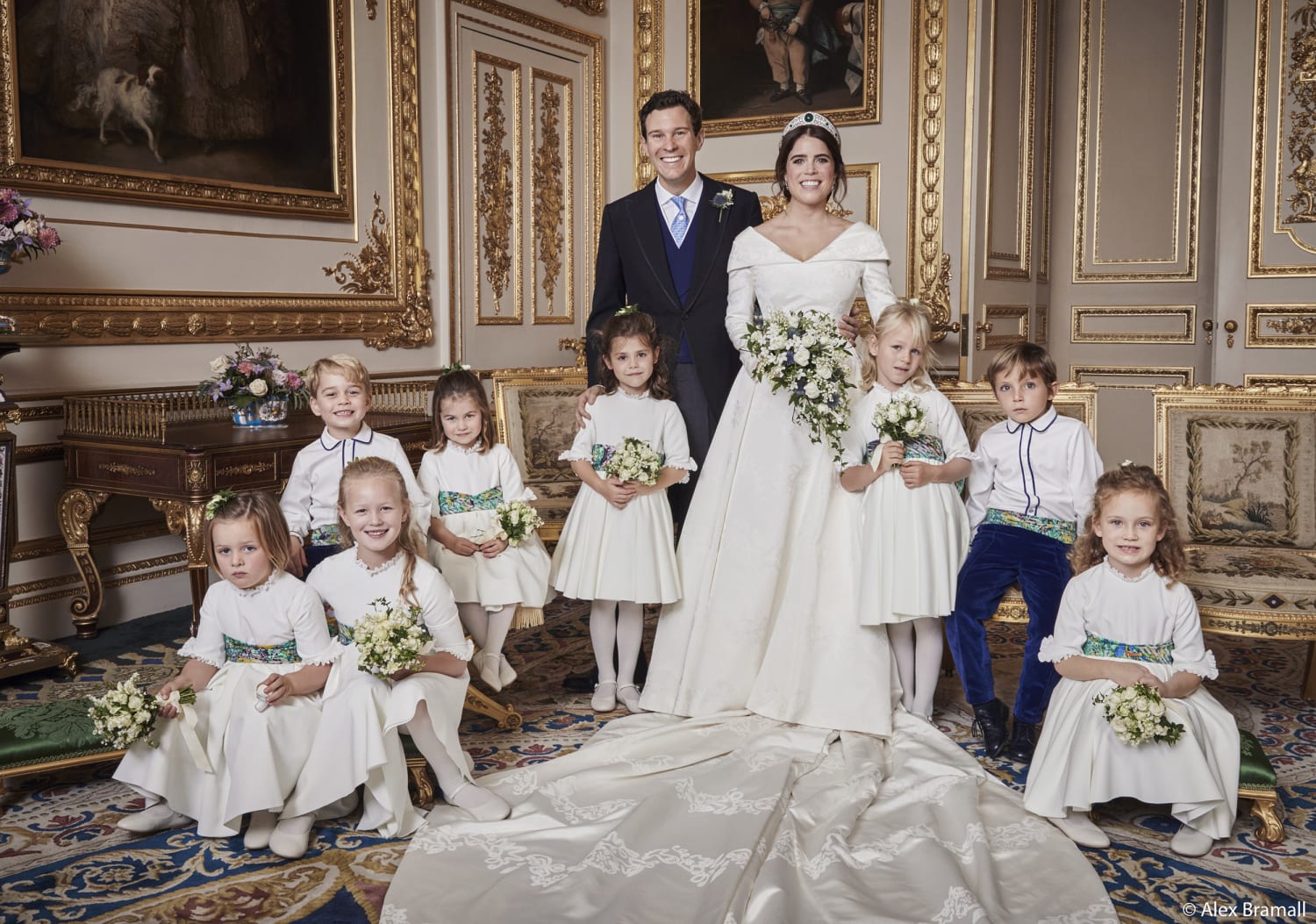 See The Official Portraits From Princess Eugenie S Royal Wedding