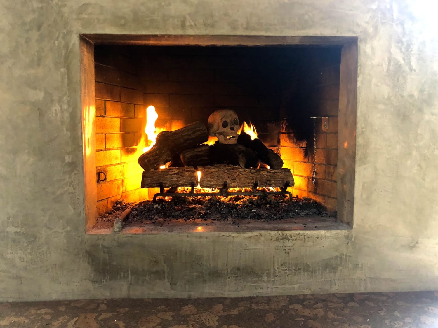 Fire Pit Skulls Amazon / Myard Fireproof Human Fire Pit Skull Gas Log