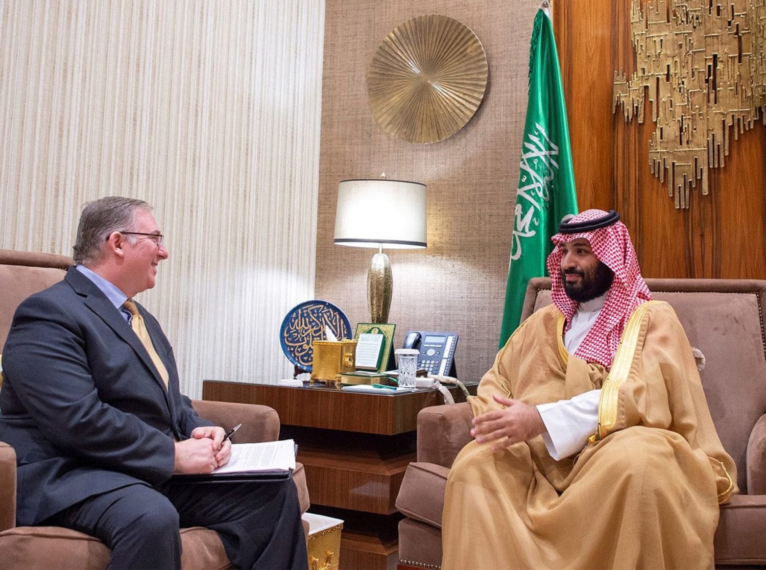 Saudi Arabia S Crown Princes Hosts Christian Evangelical Leaders