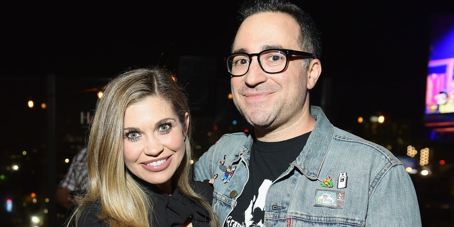 Danielle Fishel with friendly, Husband Jensen Karp 