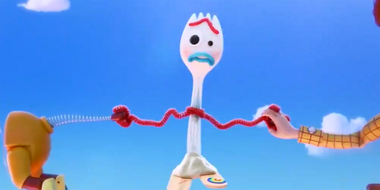 Meet Forky! 'Toy Story 4' teaser trailer introduces disruptive new toy