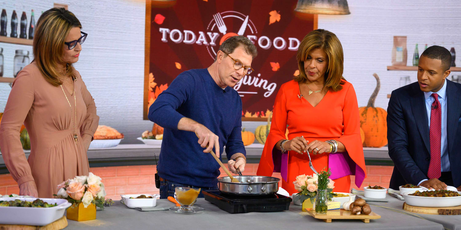 Bobby Flay Puts His Spin On The Today Show Anchors' Favorite Thanksgiving  Foods