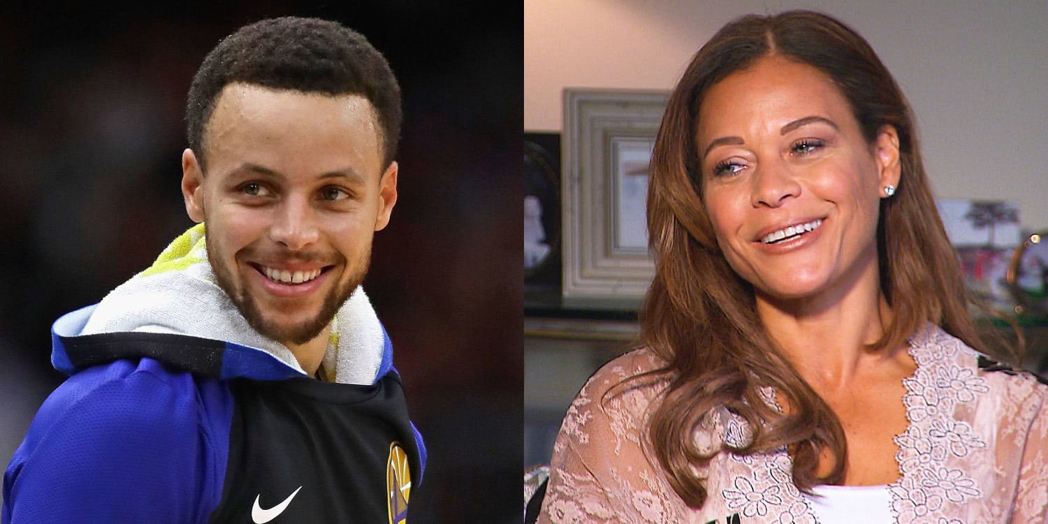 Sonya curry and steph curry