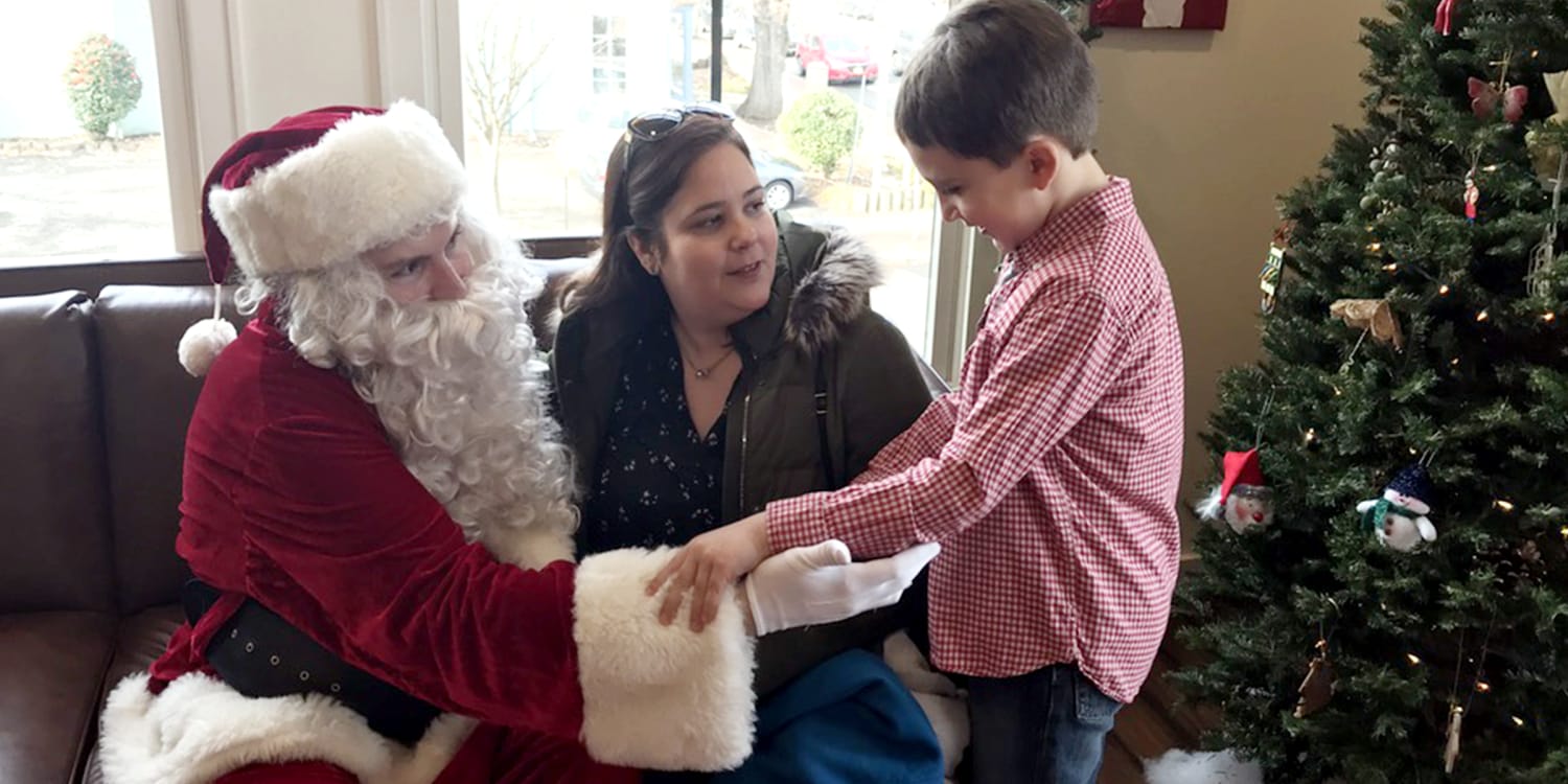 This Santa's grotto is being adapted for an Autism-friendly