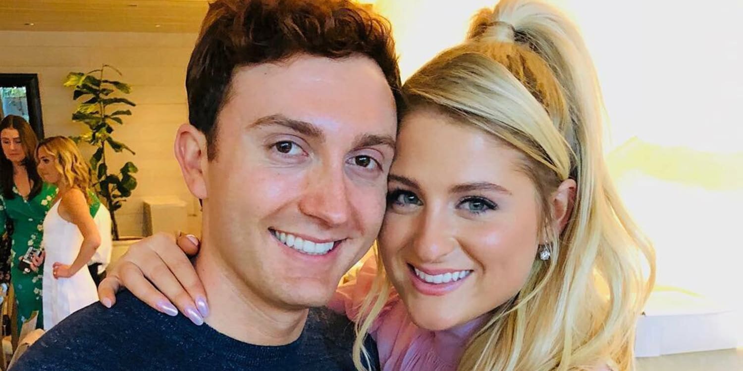    Daryl Sabara med talentfulde, Kone Meghan Trainor 