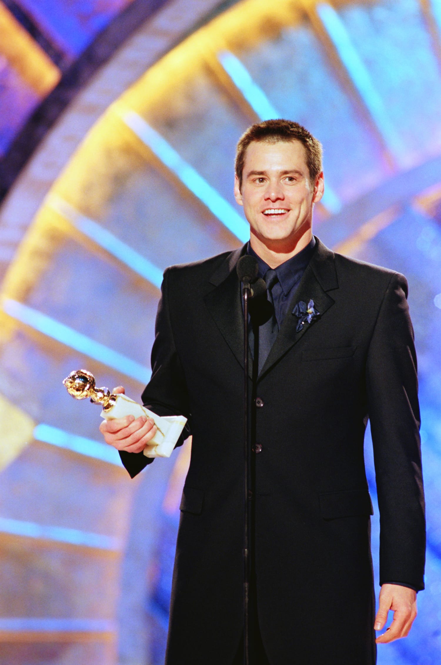 Jim Carrey Wins Best Actor Motion Picture Drama - Golden Globes 1999 