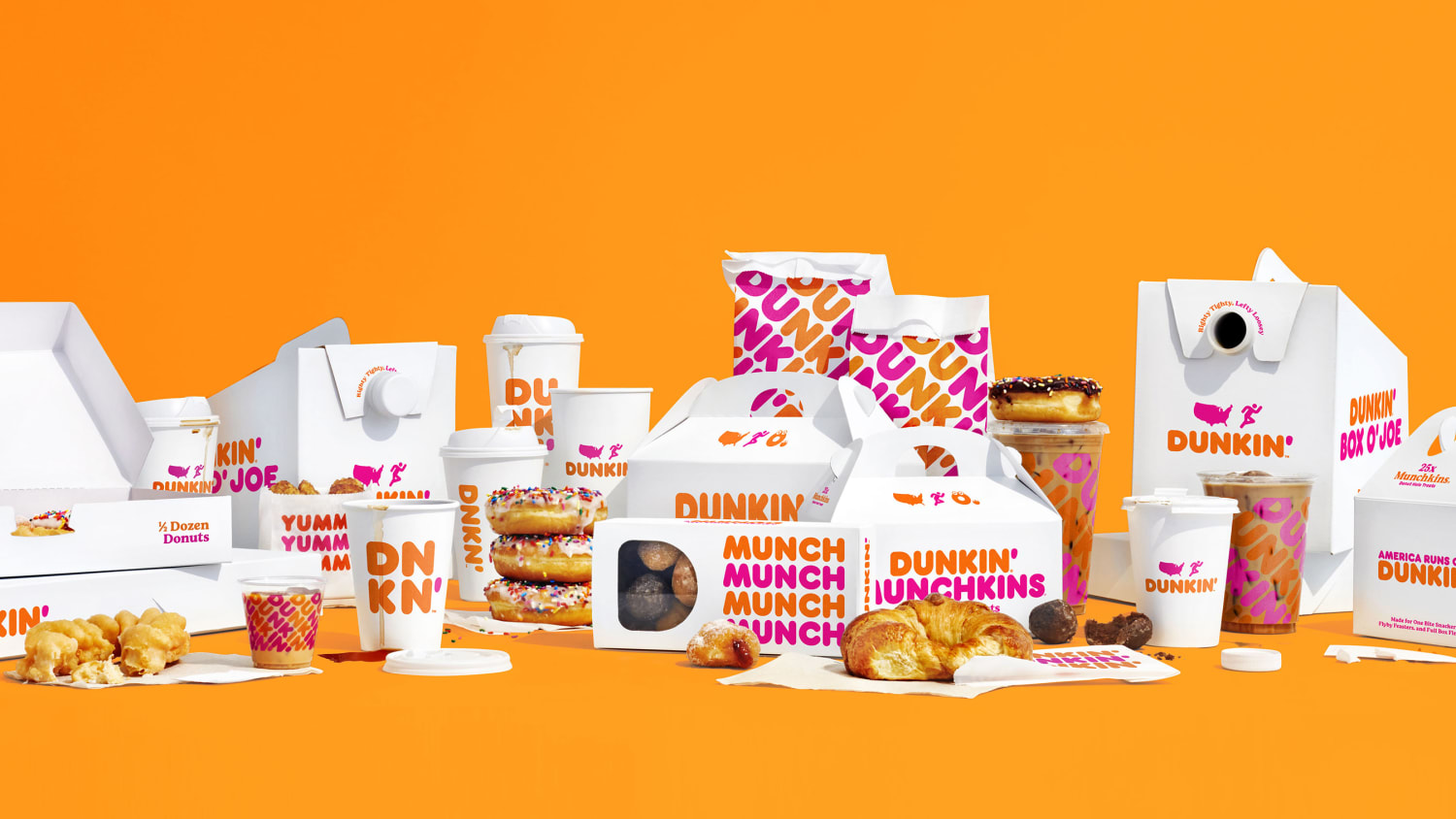 Dunkin' Donuts officially changed its name to Dunkin'