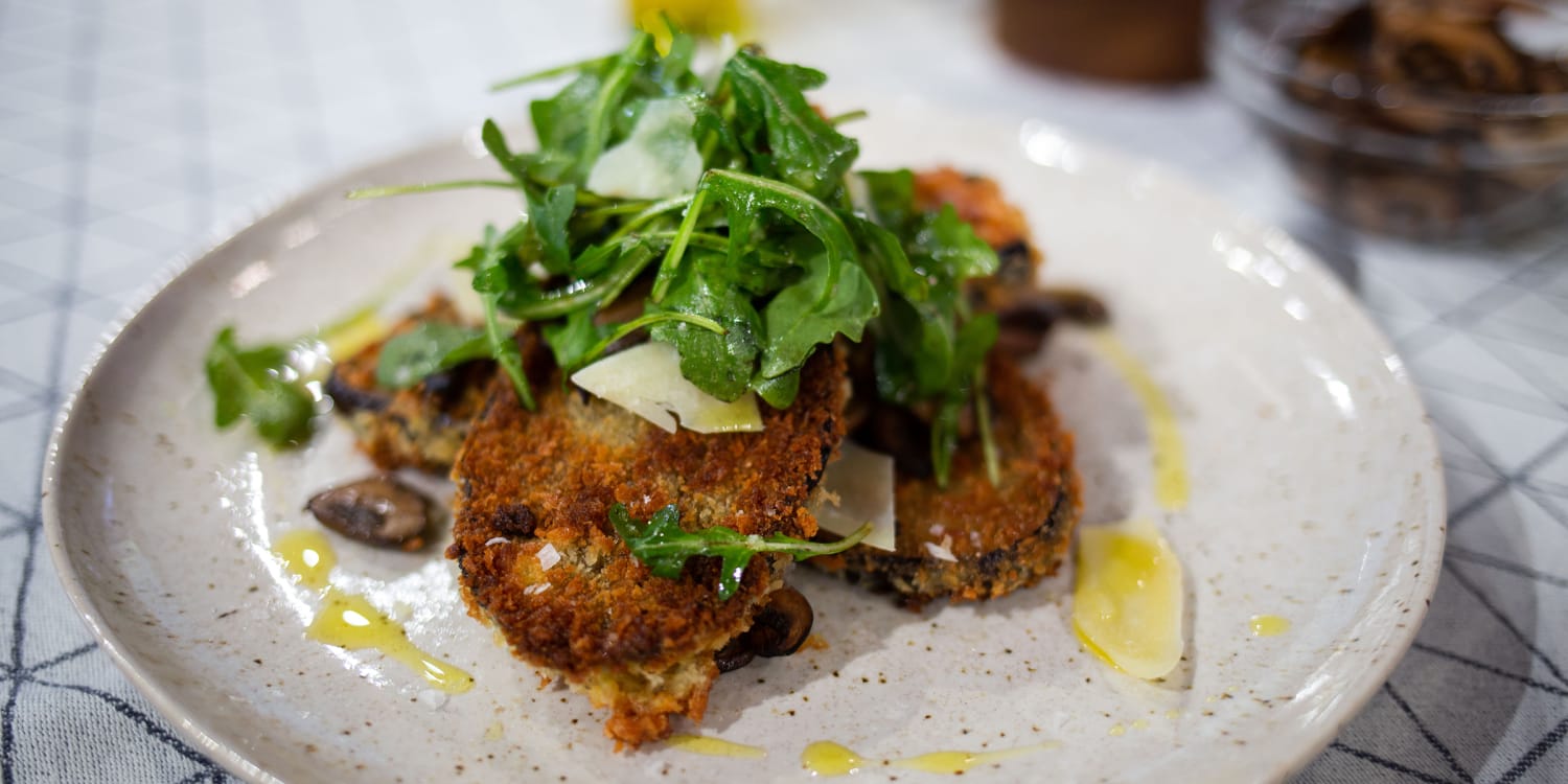 Bobby Flay S Eggplant Milanese Recipe