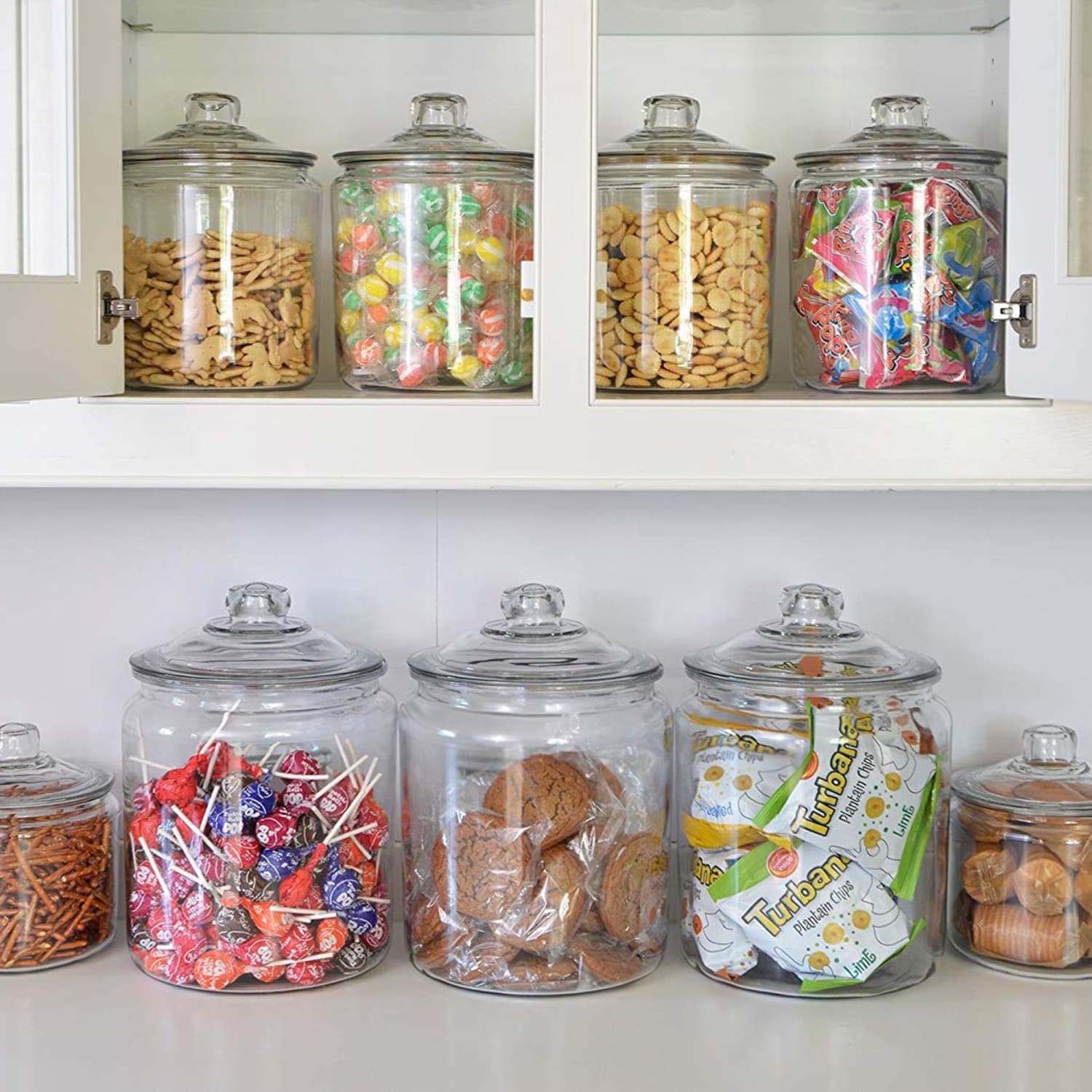 Glass Jars Can Help With Kitchen And Pantry Organization