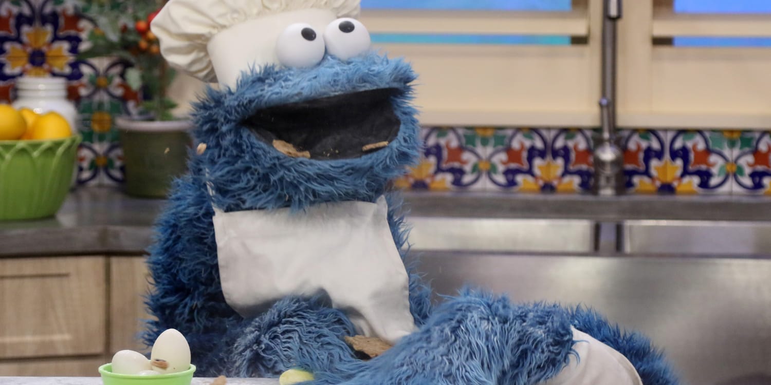 Cookie Monster Sesame Street Me Made You A Cookie But Me Eated It