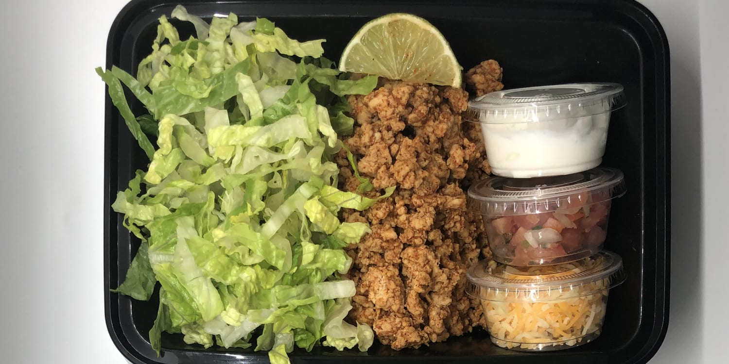 Turkey Taco Salad Bento Box Recipe