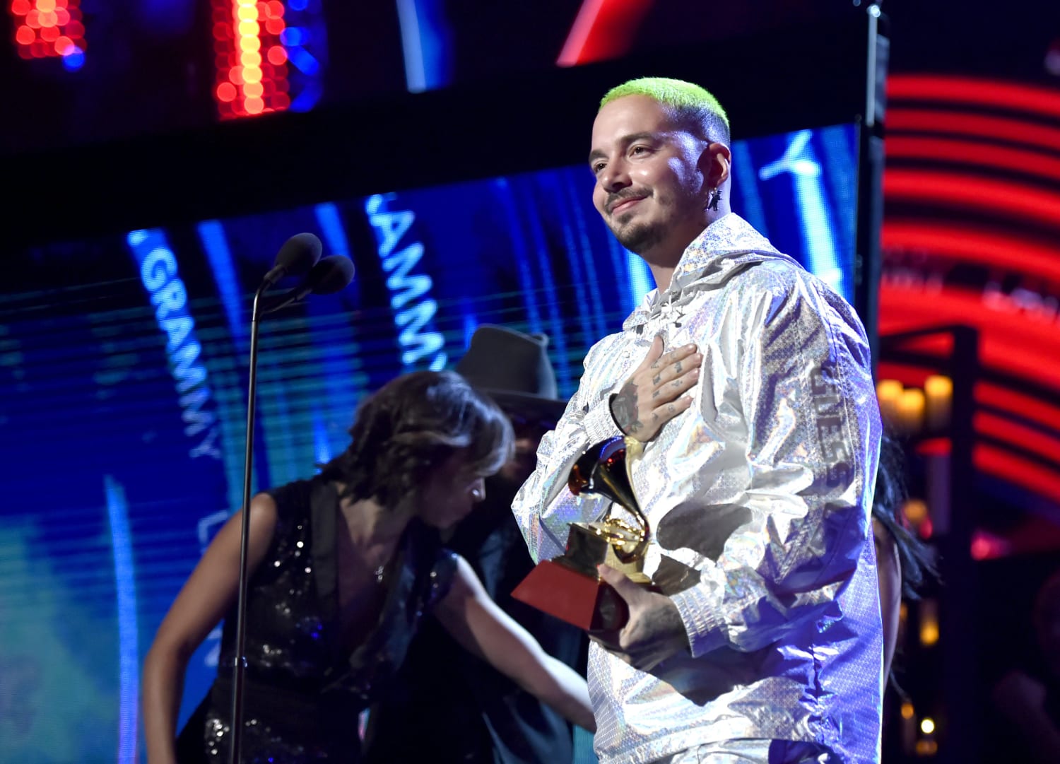 J Balvin Says He's 'Grateful' for This Year's Success, Talks Working With  Beyonce (Exclusive)