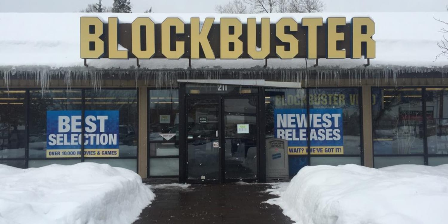 Blockbuster in Bend, Oregon, is now the last one in the world