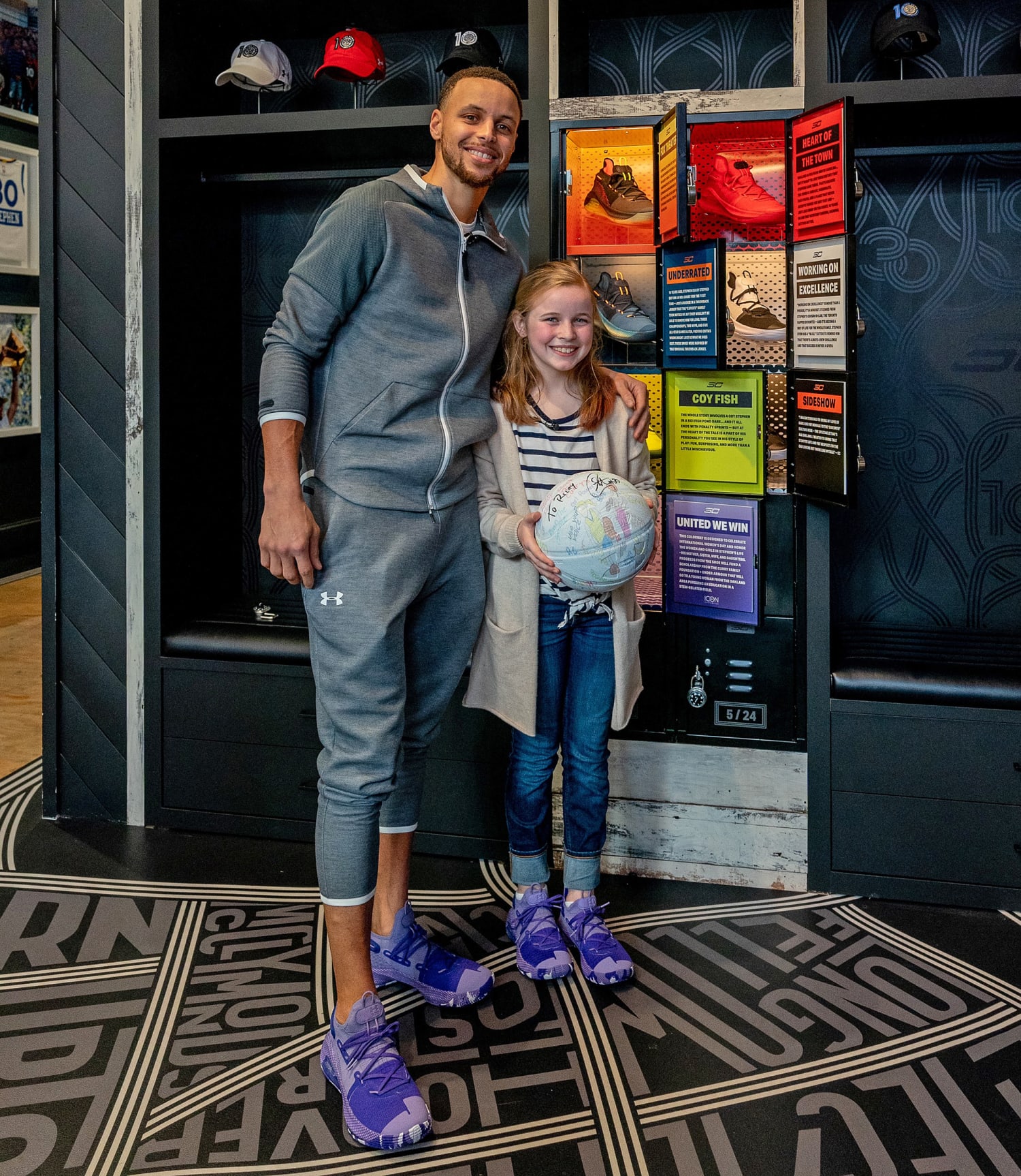 Steph Curry releases sneaker co designed by girl who asked why