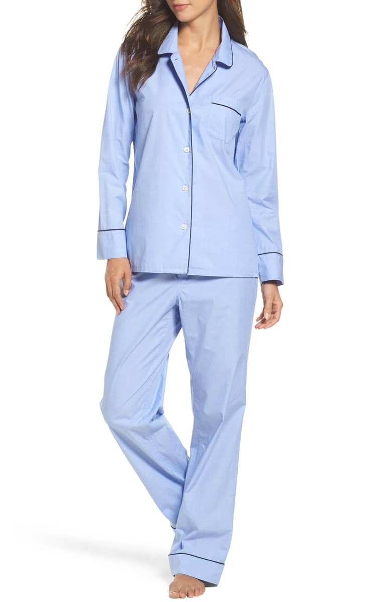 Womens Blue Sea Wincyette Brushed 100% Cotton Pyjamas Pjs 1545 by Champion 