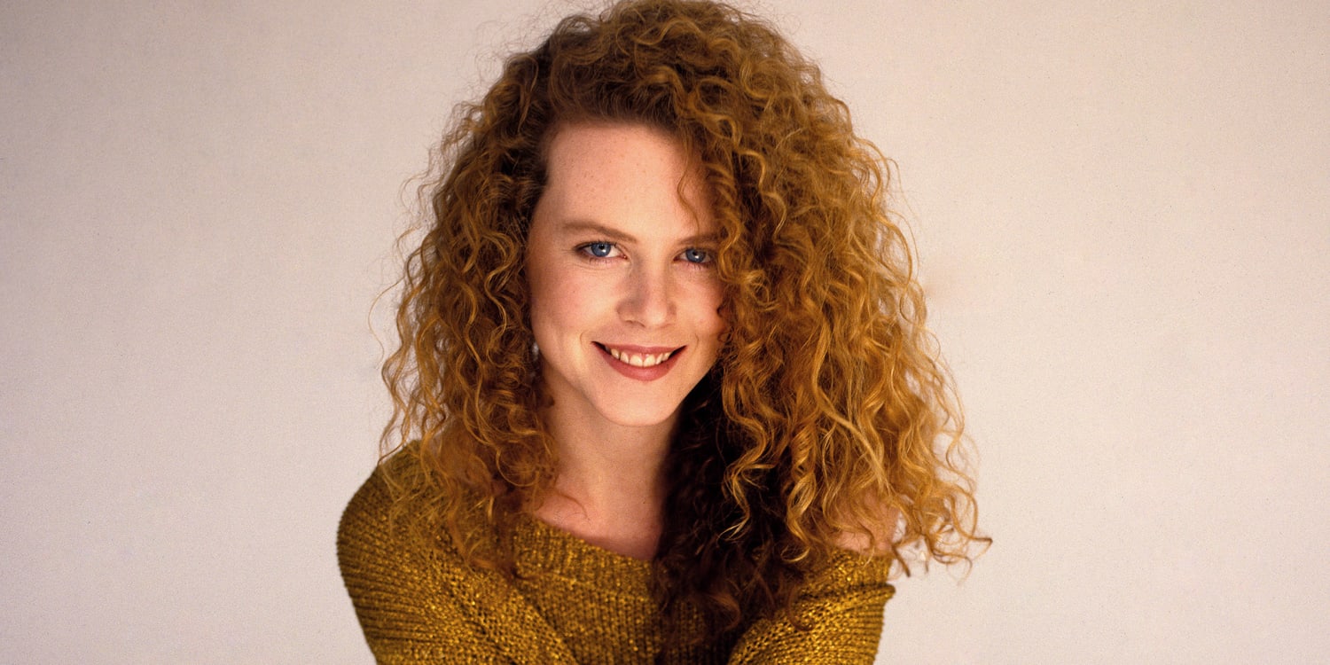 Nicole Kidman is her classic curls back