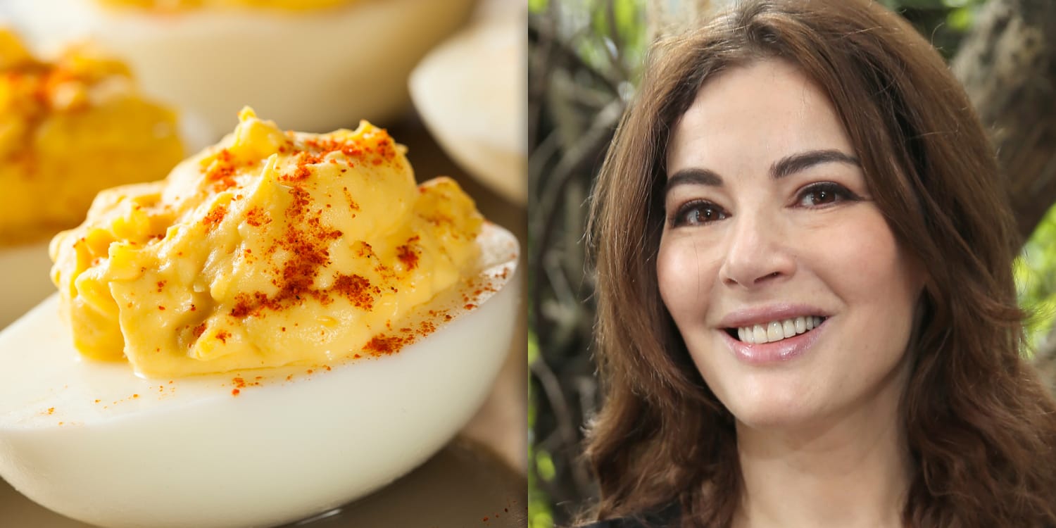 Woman's Hard-Boiled-Egg Slicing Technique for Deviled Eggs Goes Viral