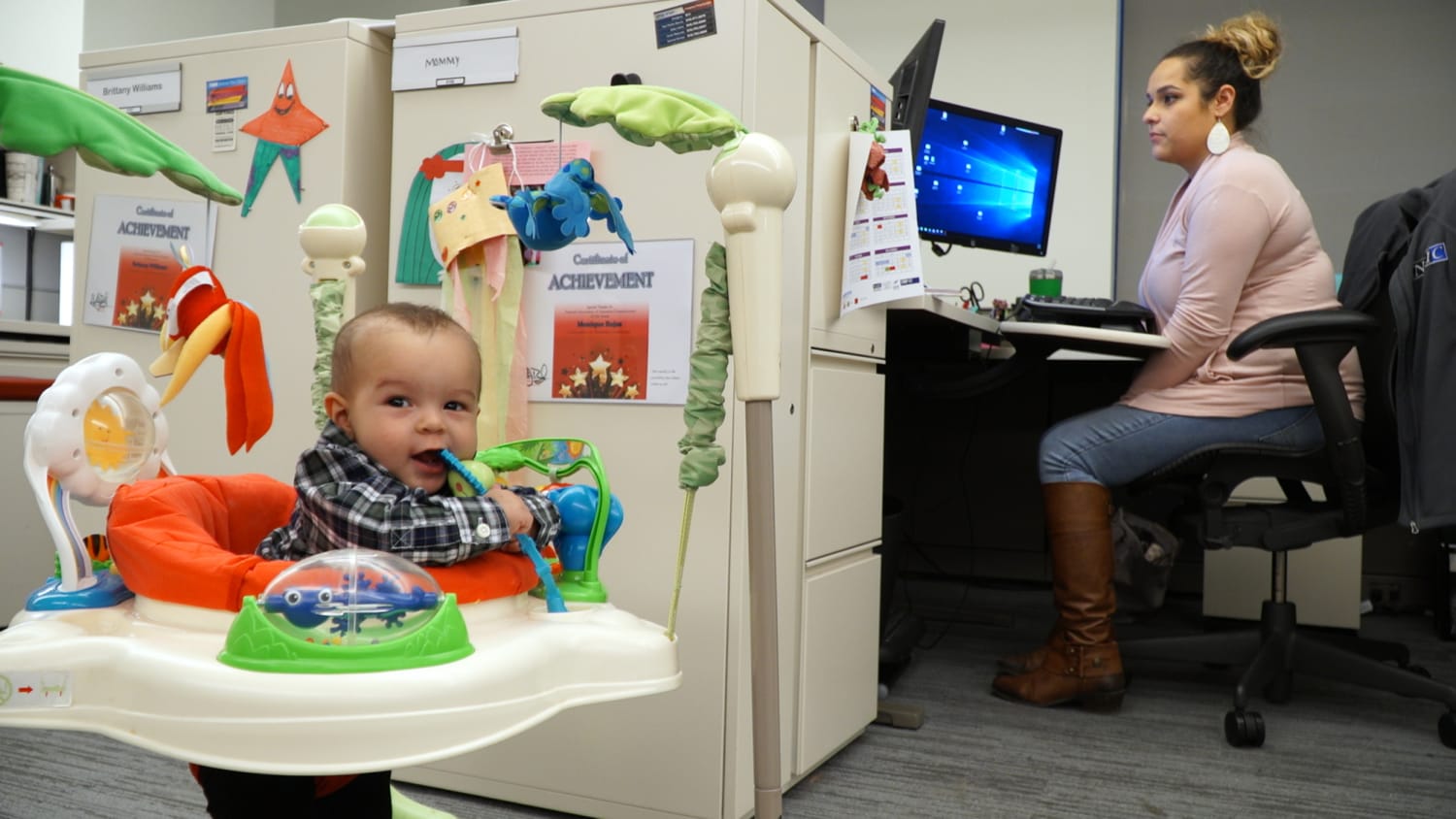 Beyond maternity leave, paternity leave: 'Infants in the workplace'  programs let parents bring babies to work