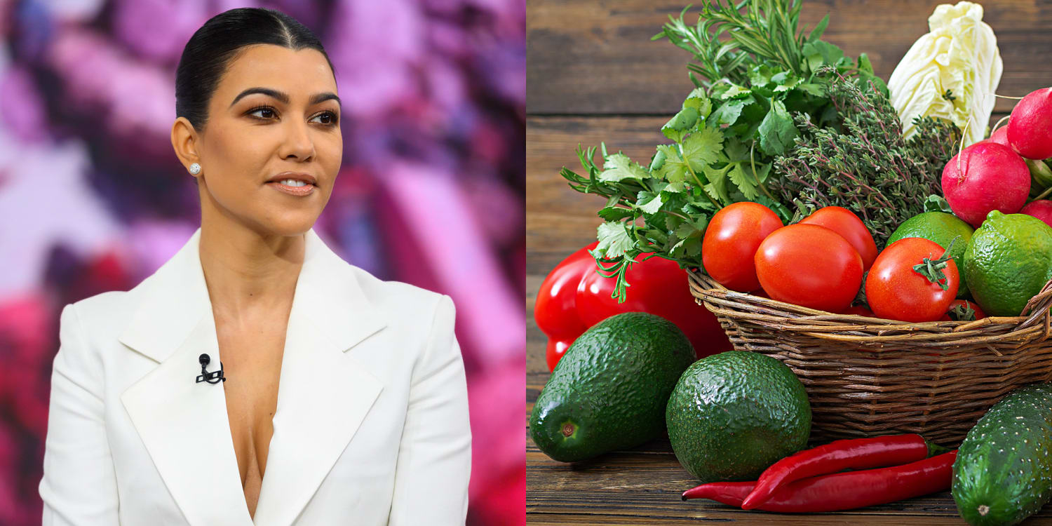 Kardashians shaking salad