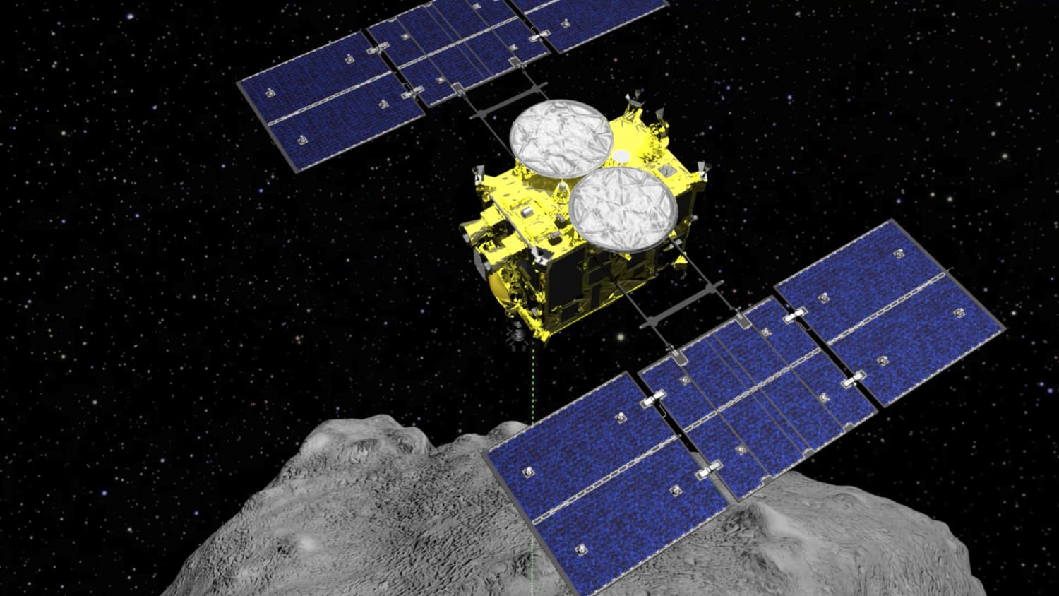 Why Japan's Hayabusa 2 spacecraft just bombed an asteroid