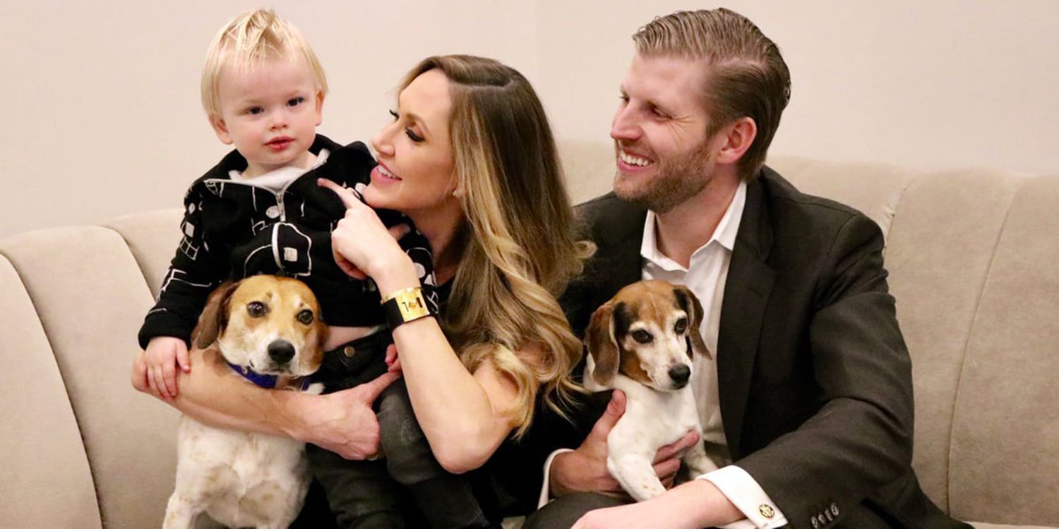 Eric y Lara Trump esperan su segundo hijo