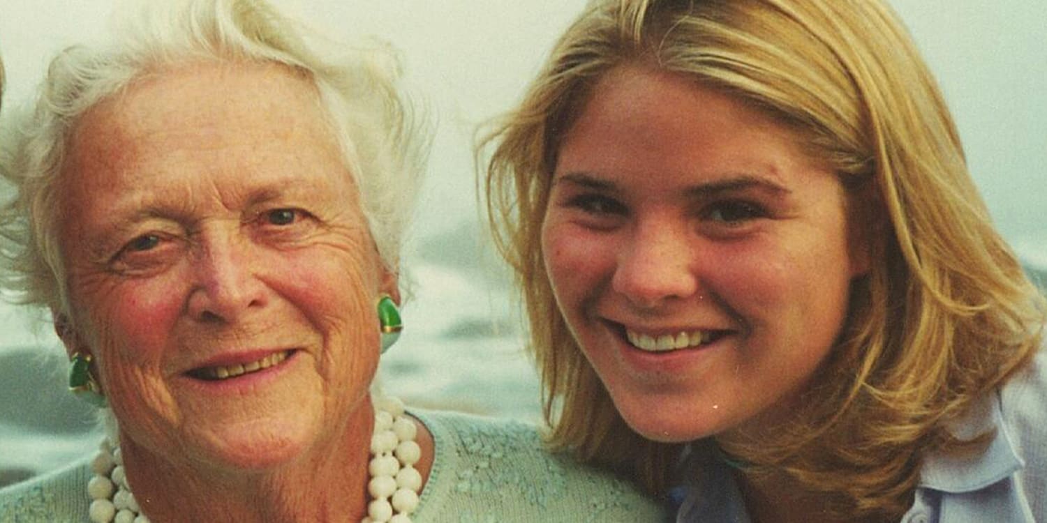 Jenna Bush Hager Says Grandmother Barbara Bush Once Sent A Letter Calling Out Her Unsportsmanlike Behavior