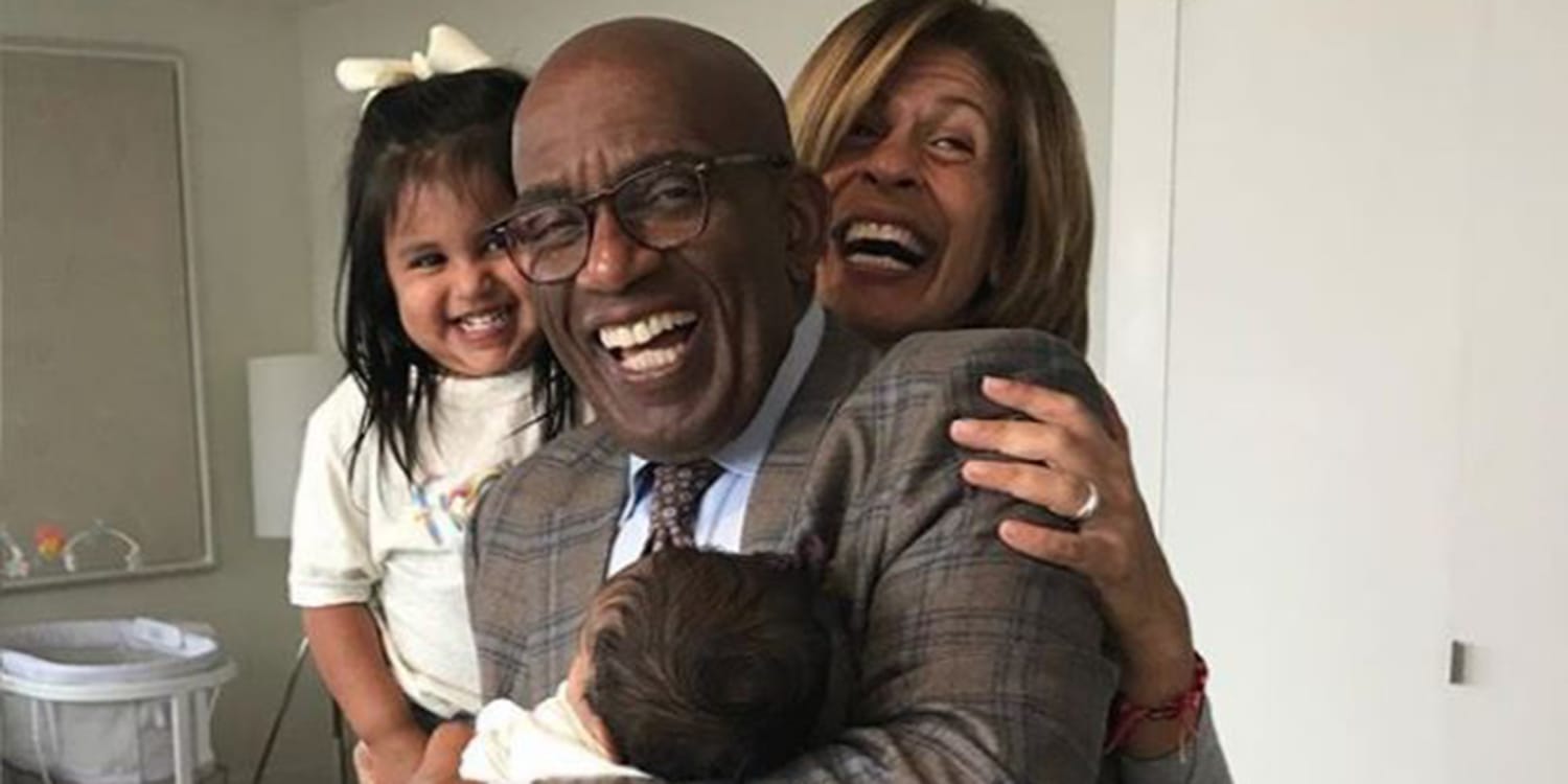 Al Roker 'can't stop smiling' after visit with Hoda Kotb's kids