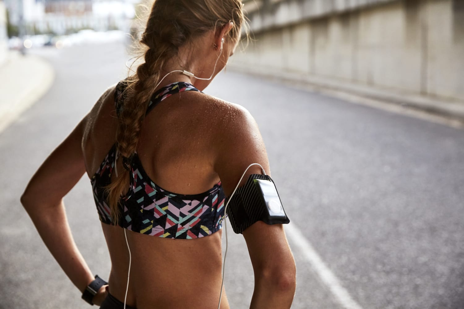 Breathable Anti Sweat Sports Bra Set Back For Women Seamless