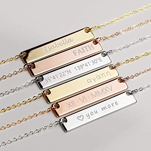 engravable jewelry for mom