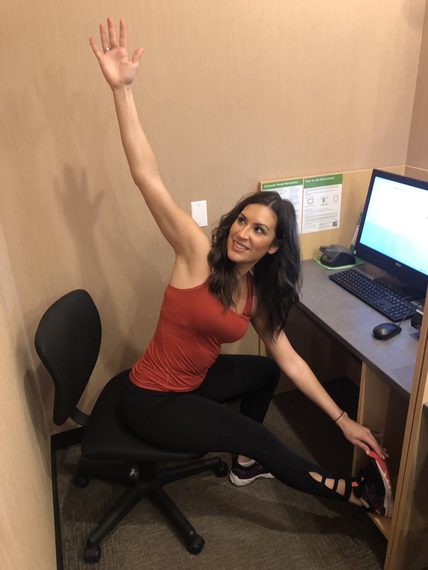 Leg Stretches While Sitting At Desk 2025