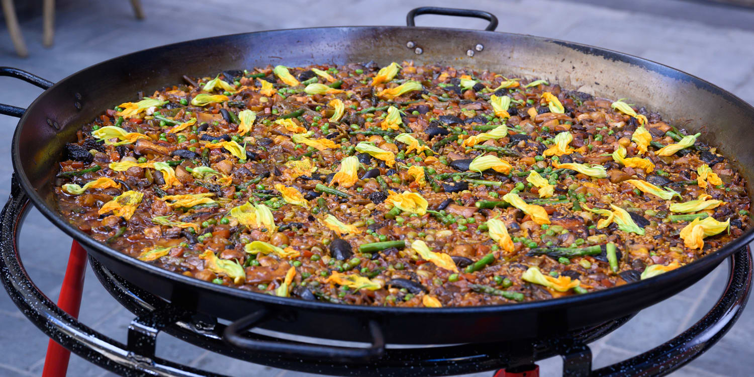 Vegetable Paella Recipe