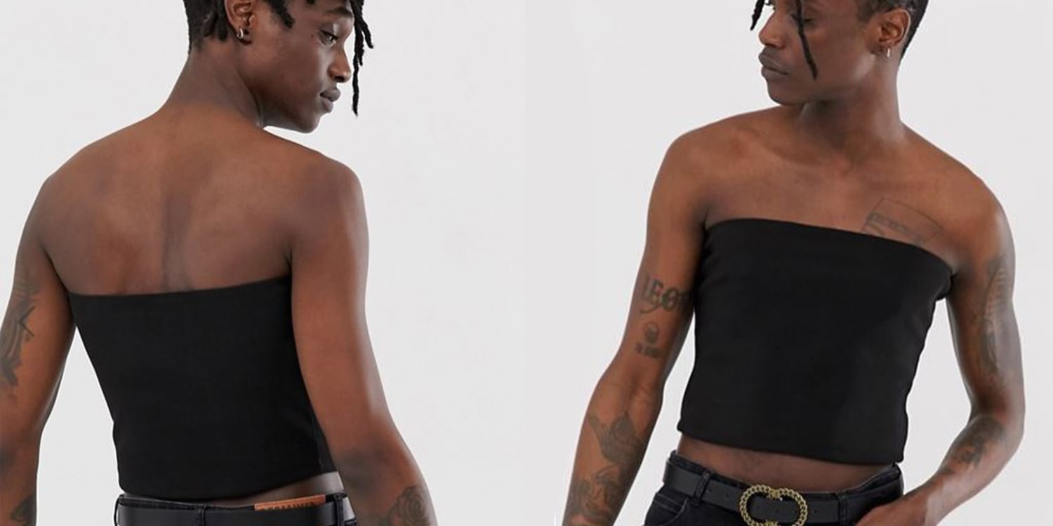 gallon fornærme beskyldninger Crop tops for men? Asos is selling them and people are confused