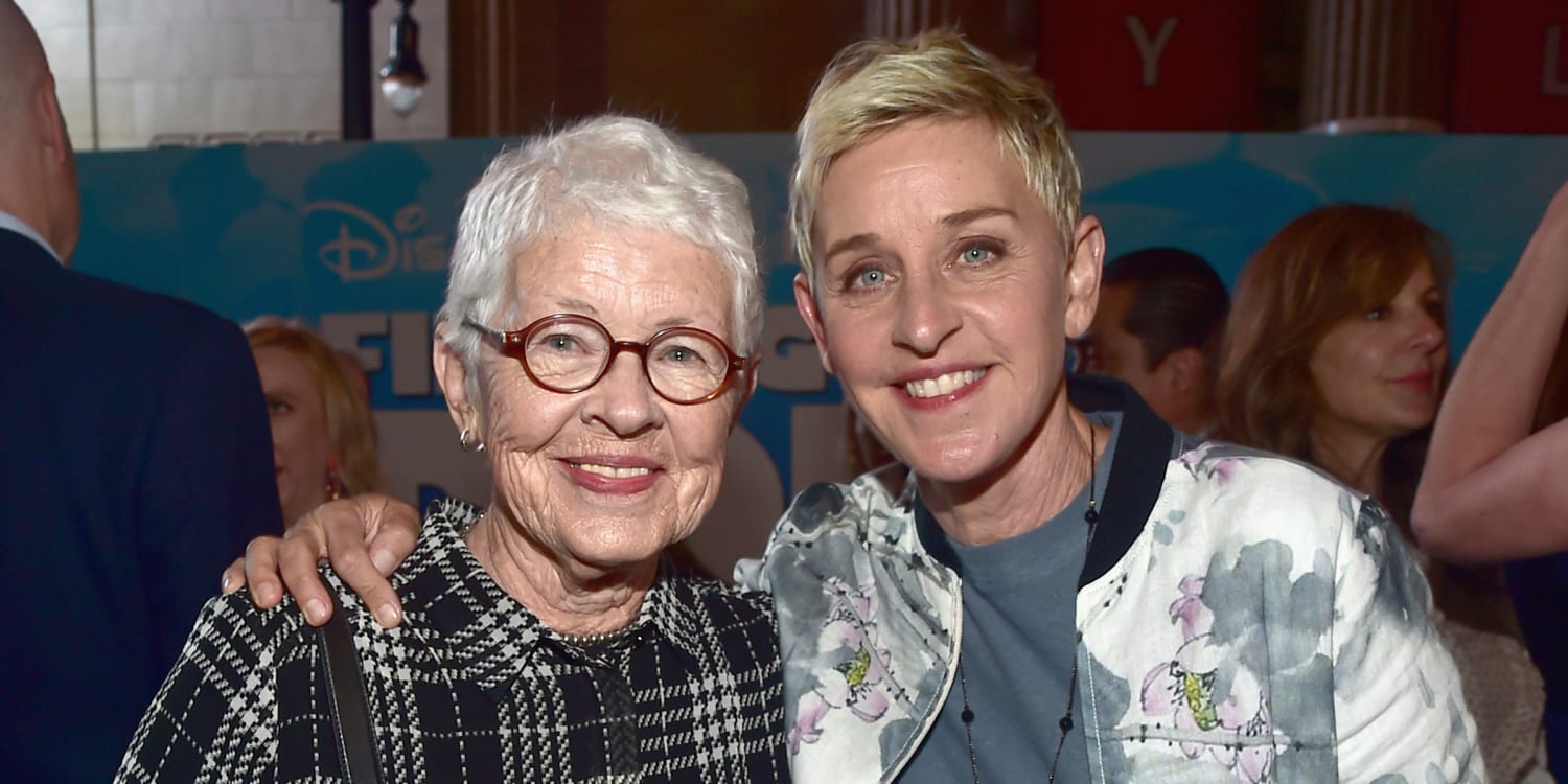 Ellen DeGeneres mom breaks silence on sexual abuse allegations revealed in David Letterman Netflix interview photo