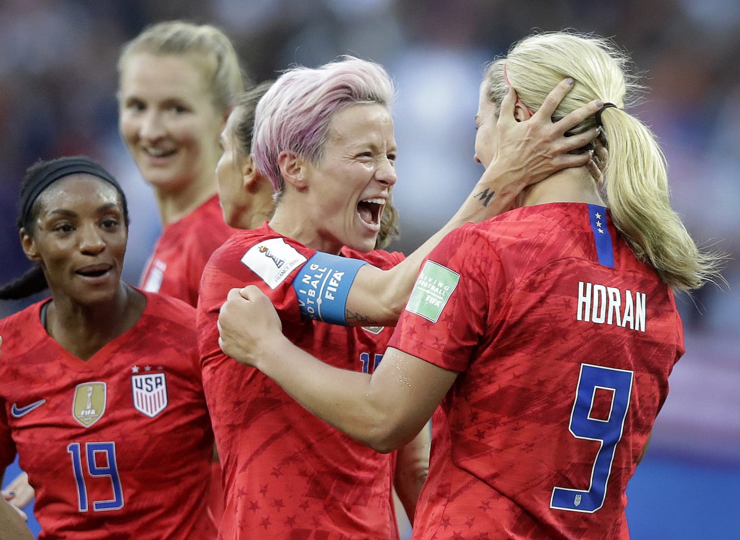 Us Team Criticized For Celebrating During Women S World Cup Win Over Thailand